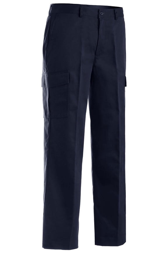 "Ed Garments Men's Casual Flat Front Chino Blend Pant, NAVY, 44 UR"