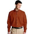 thumbnail image 1 of Edwards Men's Poplin Long Sleeve Shirt - 1280, 3XL 37, RUST, 1 of 2