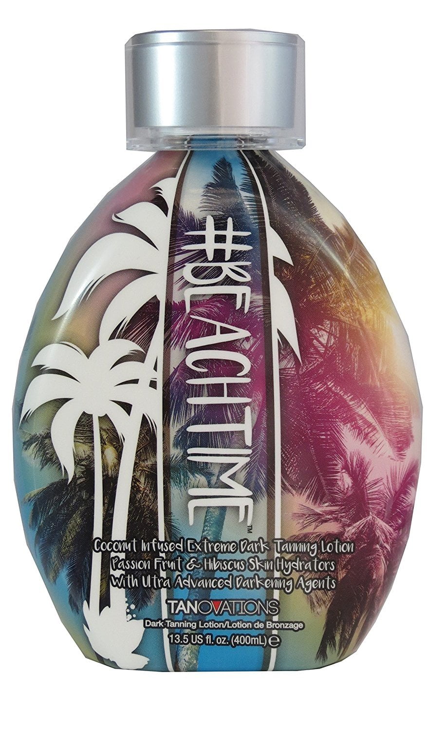 Ed Hardy #Beachtime Dark Indoor Outdoor Coconut Infused Tanning Lotion 13.5oz