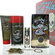 Ed Hardy Born Wild Mens 5 مجموعة هدايا للقطعة