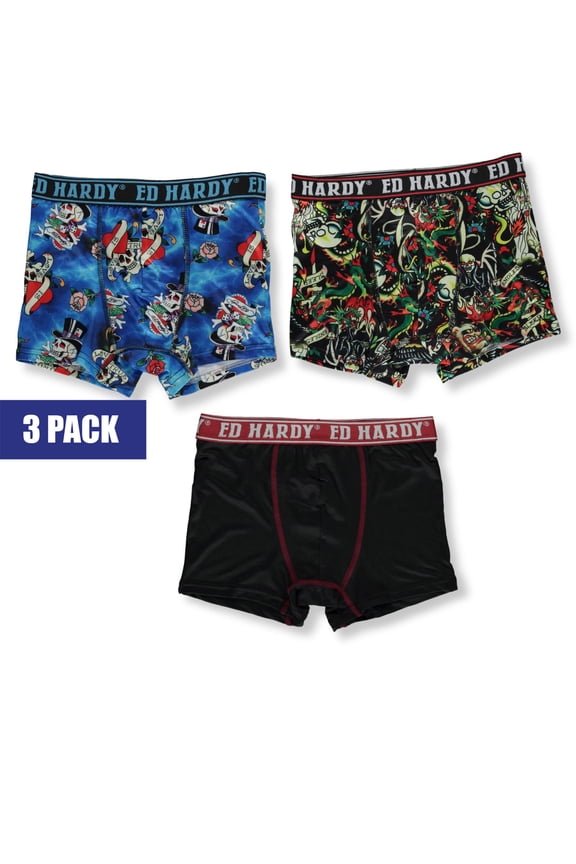 Boys' 3-Pack Boxer Briefs Underwear Color: multi Size: s