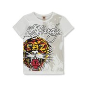 Ed Hardy Boys Tiger T-Shirt Color white Size 18 - 20