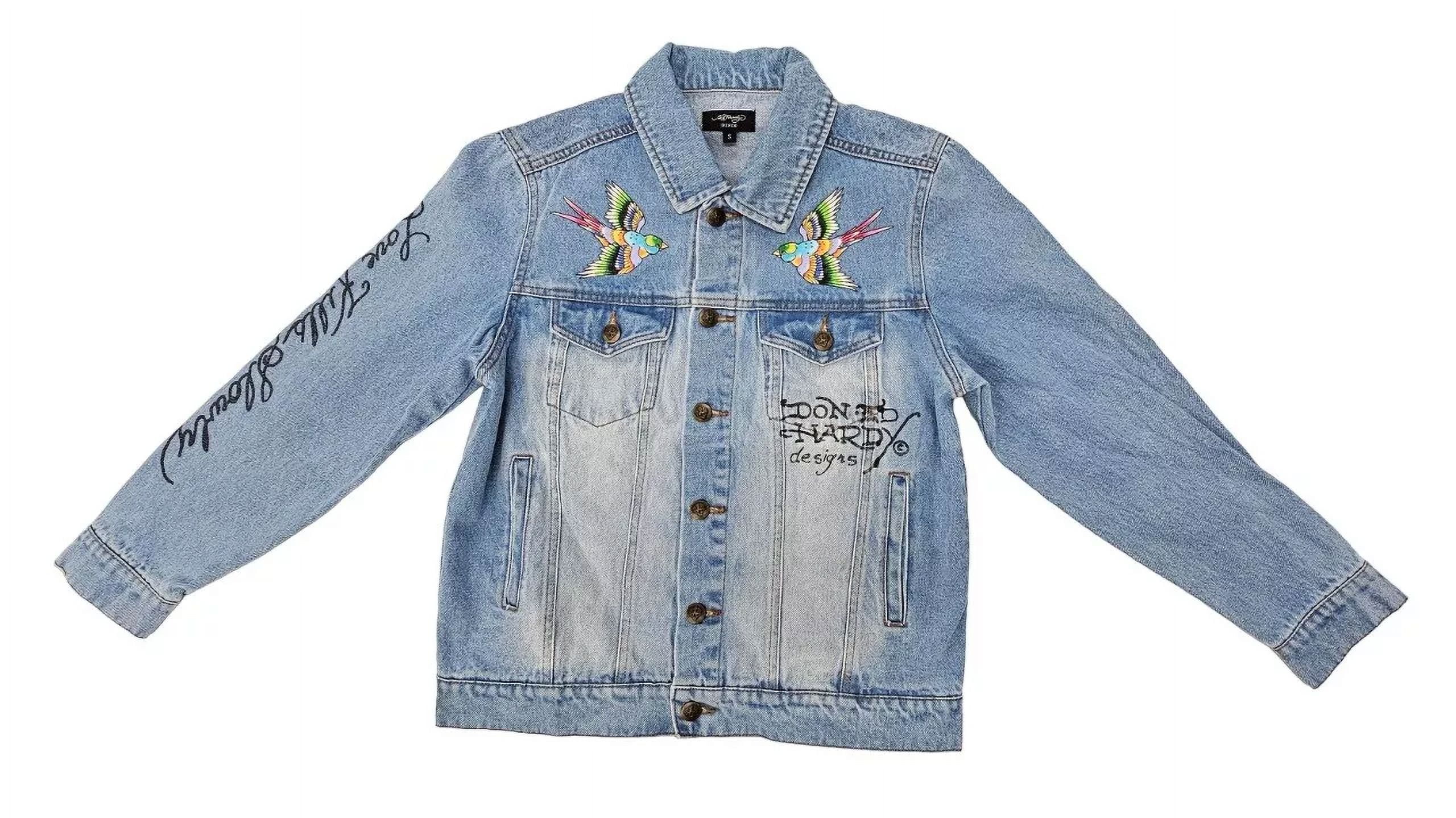 Damaged denim jacket – BELVET