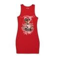 thumbnail image 1 of Ed Hardy Cobra Rib Tank Dress - EHW3006-1 (Red, M), 1 of 2