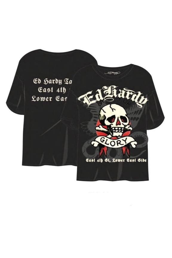 DG Skull Tee - EHM1101-23 (Vintage Black, L)
