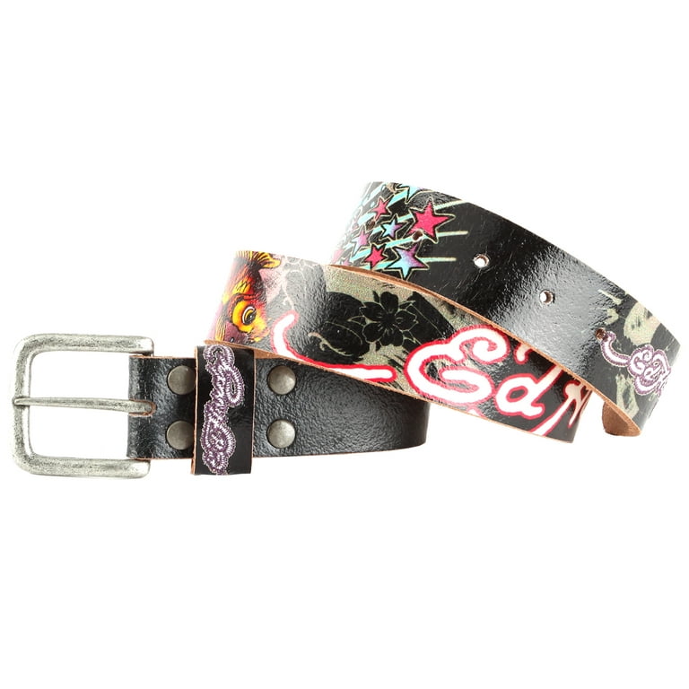 Ed Hardy EH3103 Colored Koi Kids Girls Leather Belt Walmart