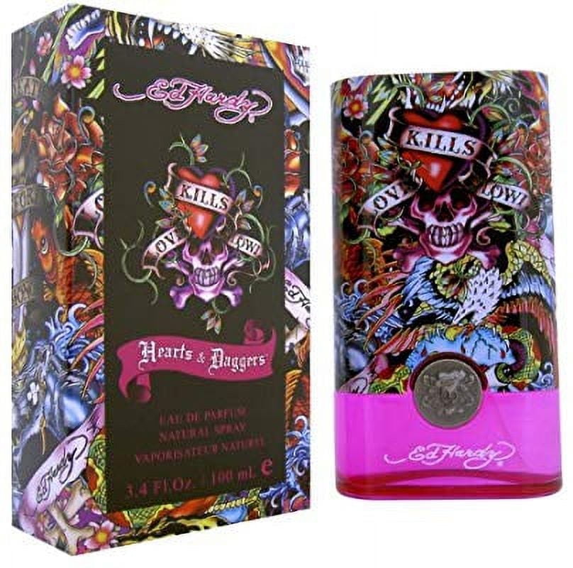Ed Hardy Hearts & Daggers Eau De Parfum Spray By Christian Audigier3.4 Oz (Pack 6)