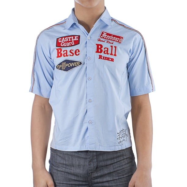 Ed Hardy Kids Boys Buttoned Shirt - Walmart Business Supplies