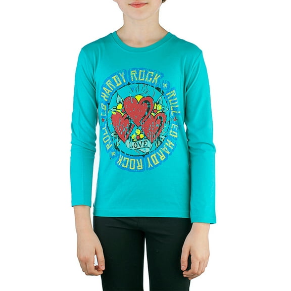 Ed Hardy Kids Girls Long Sleeve T-Shirt