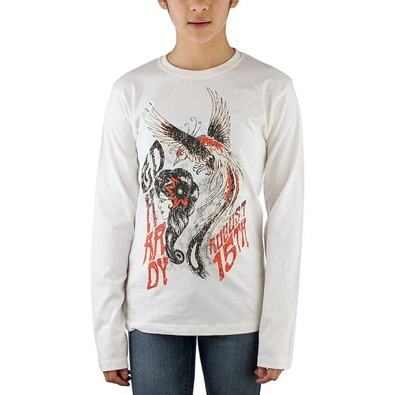 Ed Hardy Kids Girls Long Sleeve T-Shirt