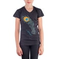 thumbnail image 1 of Ed Hardy Kids Girls Short Sleeve V-NeckT-Shirt, 1 of 2