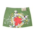 thumbnail image 1 of Ed Hardy LKS Heart Skirt - EHW6200-3 (Olive, M), 1 of 2