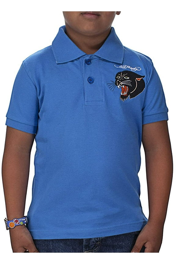 Little Boys' Panther Polo - Cobalt - 2/3