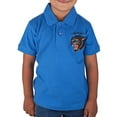 thumbnail image 1 of Ed Hardy Little Boys' Panther Polo Shirt - Cobalt - 2/3, 1 of 2
