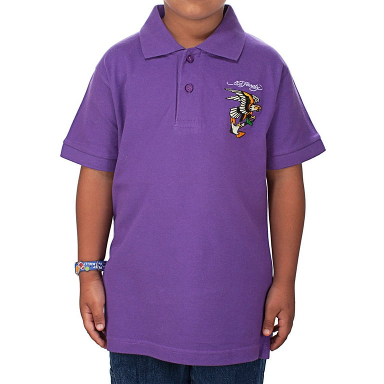 Ed hardy polo shirt top