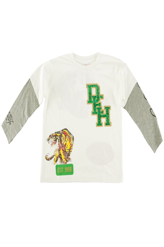 Little Boys' Toddlers T-Shirt - Off White - 4/5
