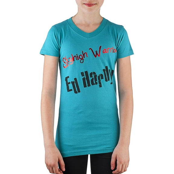 Ed Hardy Little Girls' V-Neck Tunic- Teal - 4/5