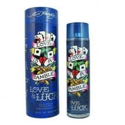 Ed Hardy Love & Luck Eau De Toilette 3.4 Oz Christian Audigier Mens Cologne