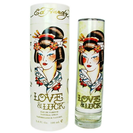 Ed Hardy Love & Luck Eau De Parfum Spray 3.4 Oz / 100 Ml