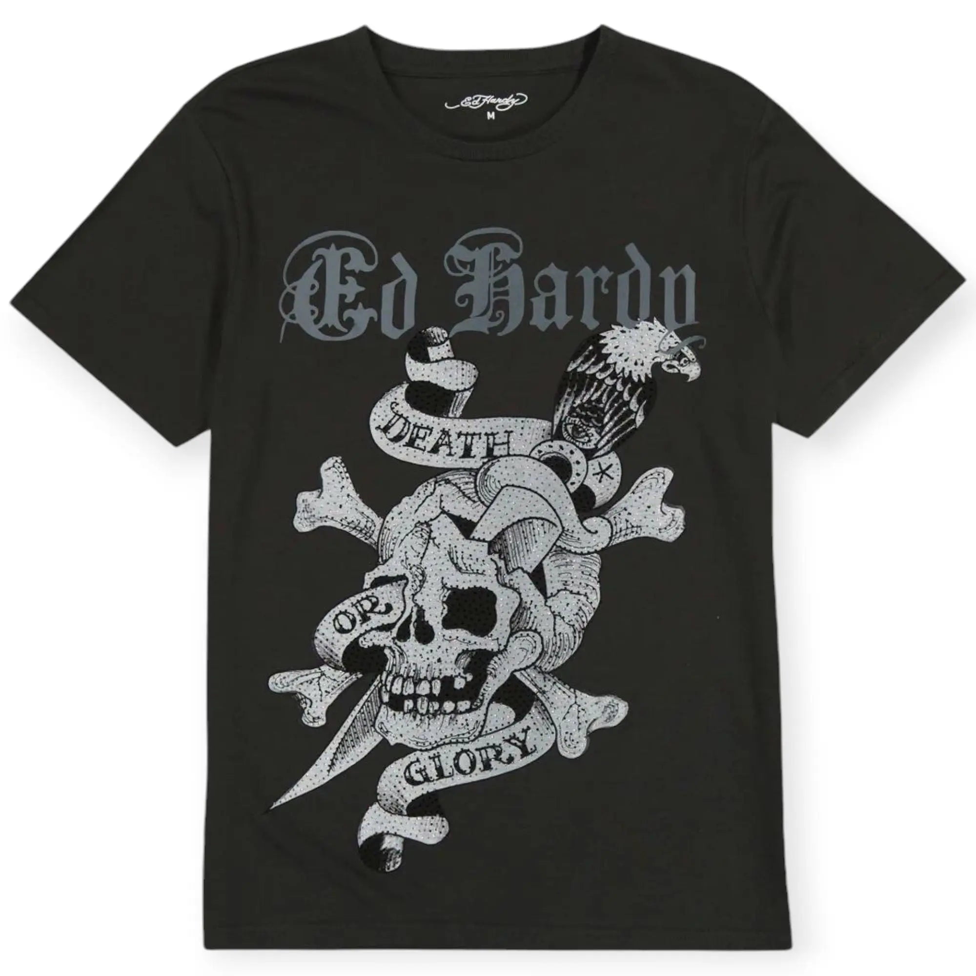 Ed Hardy Short Sleeve Skull Tee