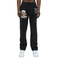 thumbnail image 1 of Ed Hardy Men's Death Or Glory Skull Fleece Sweatpants - EHM8003-11 (Black, S), 1 of 1
