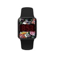 Ed Hardy Men's Matte Black Silicone Strap Watch 45mm - Walmart.com