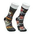 thumbnail image 1 of Ed Hardy Mens 10-13 Heart Skull 360 Print Full Cushion Crew Sock 2-Pack, 1 of 5