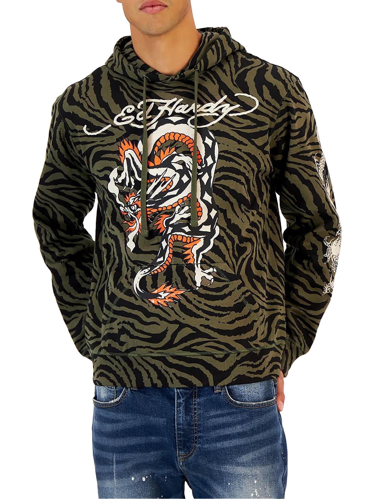 Ed Hardy Dragon Pullover Sudadera con capucha para Peru Ubuy