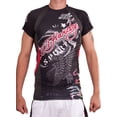 thumbnail image 1 of Ed Hardy Mens Eagle Mesh Crew Tee Top, 1 of 3