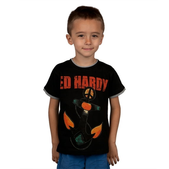 Ed Hardy - Peace Anchor Juvy T-Shirt - Juvy 5/6