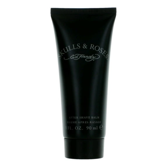 Ed Hardy Skulls & Roses by Ed Hardy, 3 oz After Shave Balm for Men