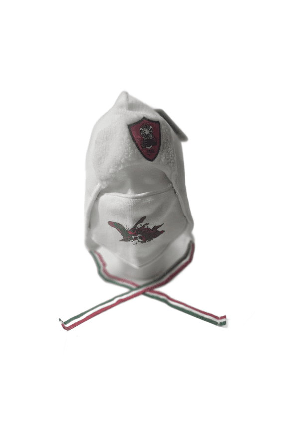 Snow Italy Special Edition Bomber Beanie w/ Face Mask and Earphone Pockets OS