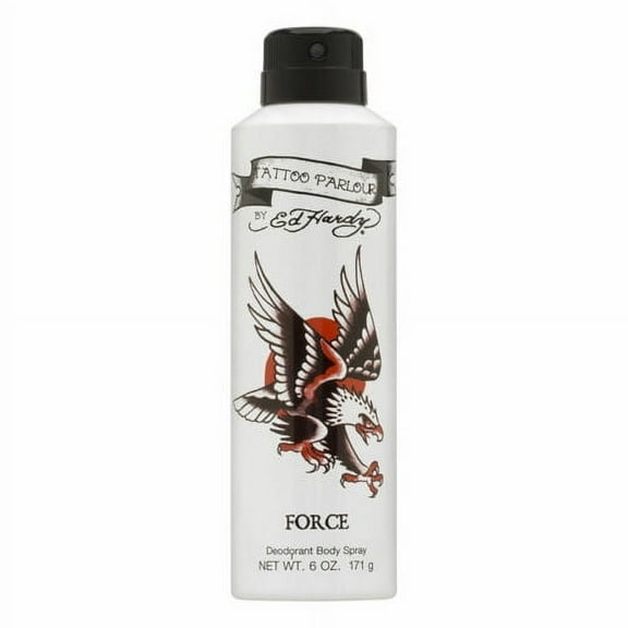 Ed Hardy Tattoo Parlour Force by Christian Audigier for Men - 6 oz Deodorant Spray