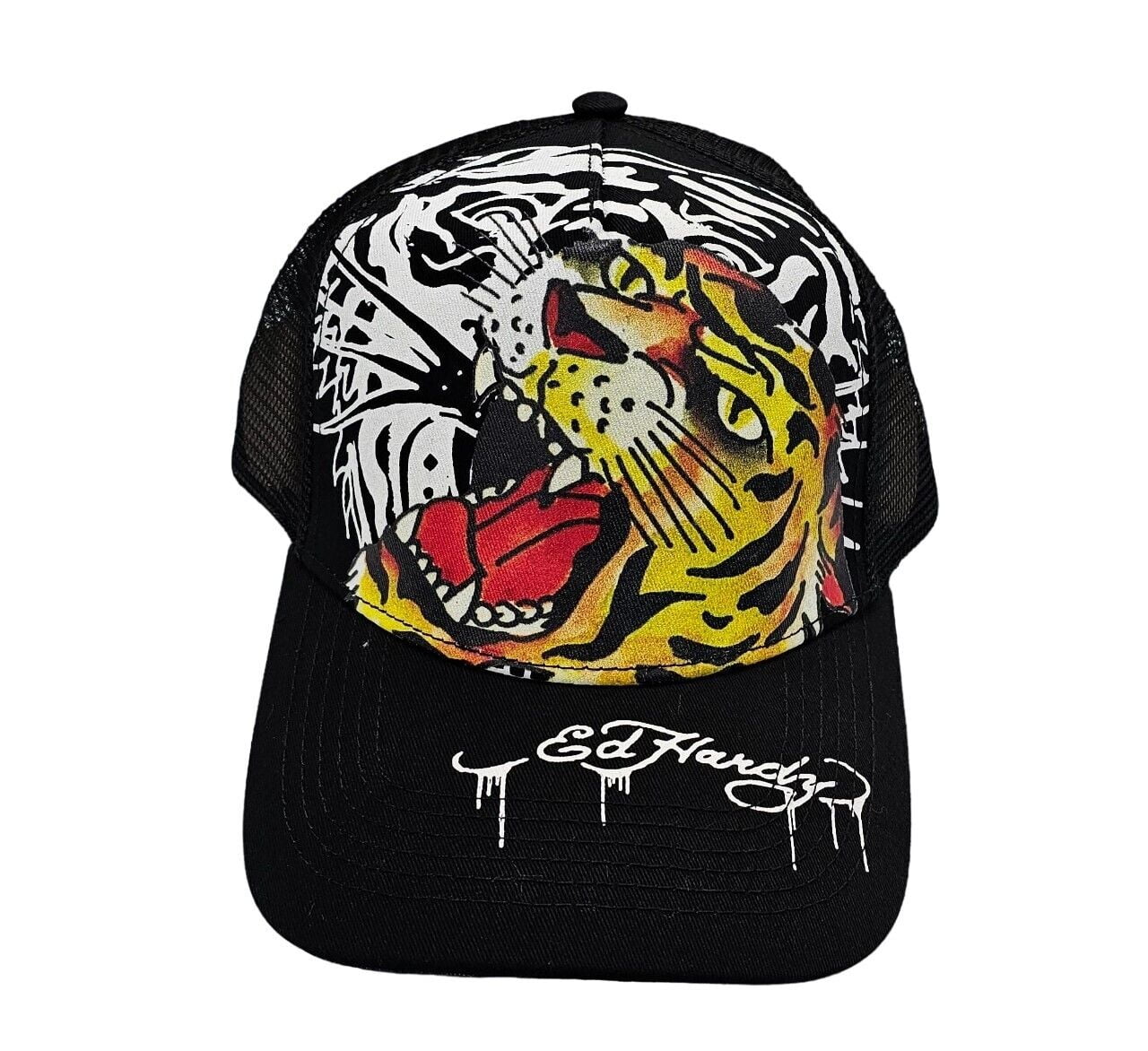 Ed Hardy キャップ 楽天市場】ED HARDY エドハーディー Embroidery Mesh Cap 刺繍