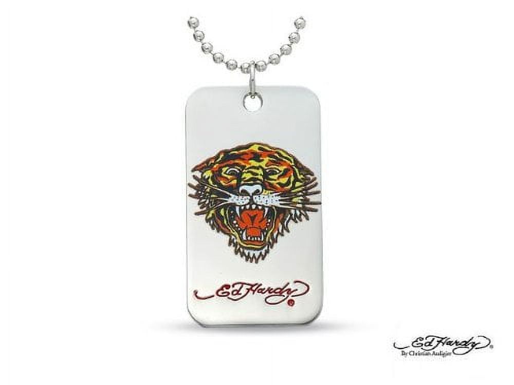 Ed hardy sale dog tags