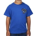 thumbnail image 1 of Ed Hardy Toddlers Bulldog Basic Tshirt - Turquoise - 3/4, 1 of 2