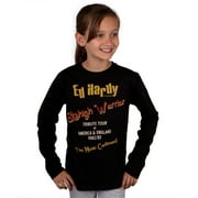 Ed Hardy - Tribute Tour 1982/83 Girls Juvy Long Sleeve T-Shirt - Juvy 4/5