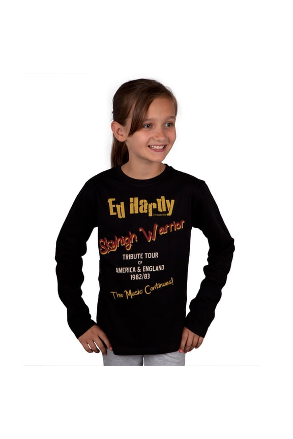 - Tribute Tour 1982/83 Girls Juvy Long Sleeve T-Shirt - Juvy 4/5