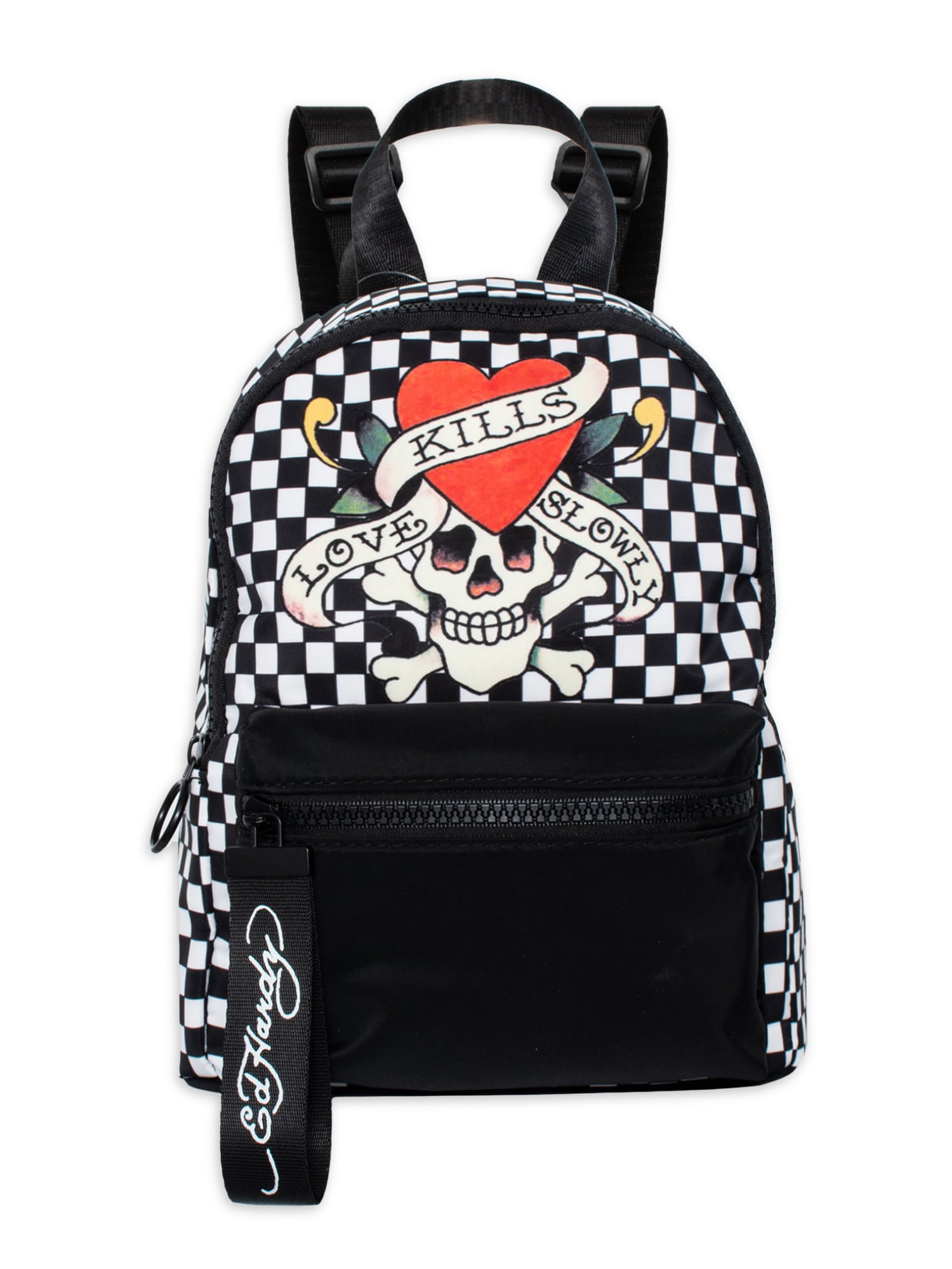 True religion top checkered backpack