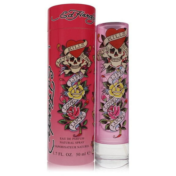 Ed Hardy by Christian Audigier Eau De Parfum Spray 1.7 oz for Women - Brand New