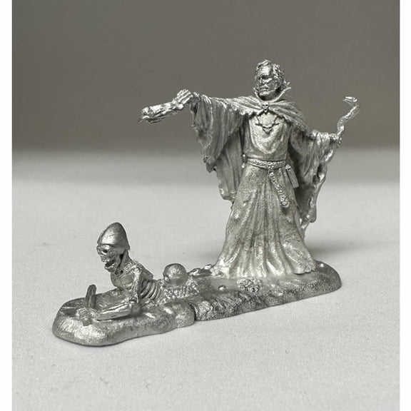 Ed Pugh Tribute Human Necromanc Miniature 25mm Heroic Scale Figure Dark Heaven Legends Reaper