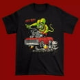 thumbnail image 1 of Ed Roth Rat Fink Gift For Fan Black Short Sleeve S-5XL Unisex T-Shirt, 1 of 2
