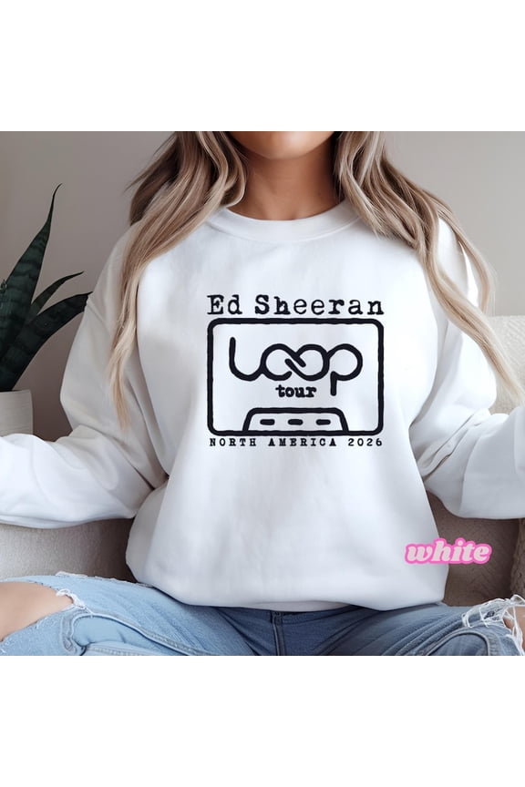 Ed She.eran Loop Tour 2026 Sweatshirt, Ed 2026 Sweatshirt - Sizes S-5XL ,Art Print JSC