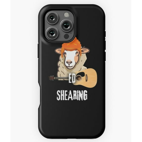 Ed Shearing Funny Sheep Pun N4133 Phone Case for iPhone 17 16 15 14 13 12 11 Pro Max