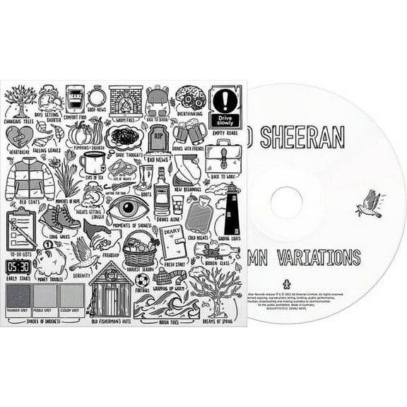 Ed Sheeran - Autumn Variations - Music & Performance - CD