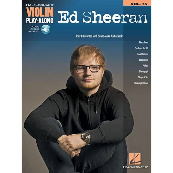 Ed Sheeran - Violin Play-Along Volume 75 Book/Online Audio (Other)