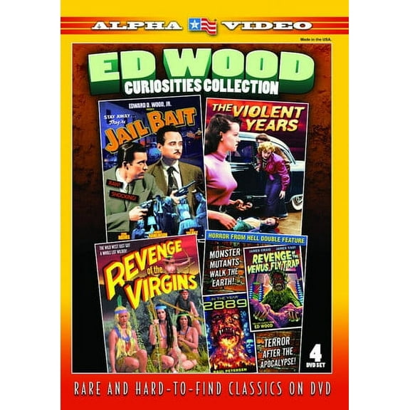 Ed Wood Curiosities Collection (DVD), Alpha Video, Action & Adventure