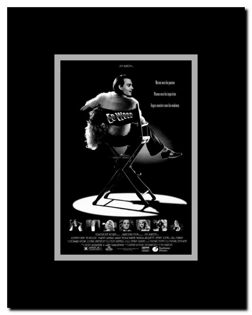 Ed Wood Framed Movie Poster