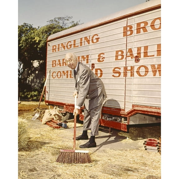 Ed Wynn 1965 Ringling Brothers Barnum & Bailey Circus 24X36 Classic Hollywood Poster