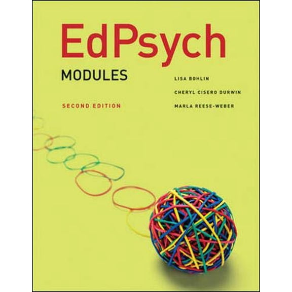 Pre-Owned EdPsych: Modules, 9780078097867, 007809786X, Paperback, 2 edition